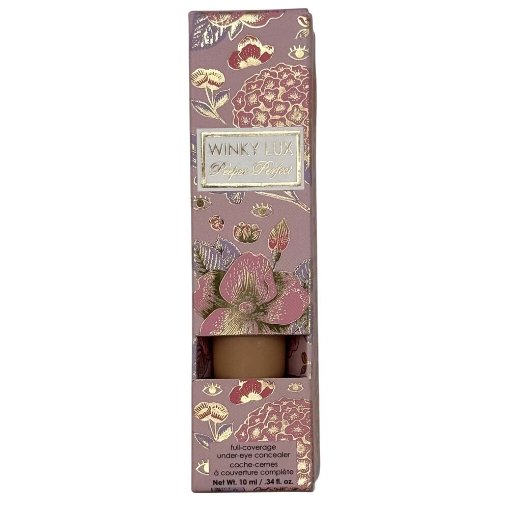 NEW Winky Lux Peeper Perfect Under Eye Concealer Medium Deep Full Coverage